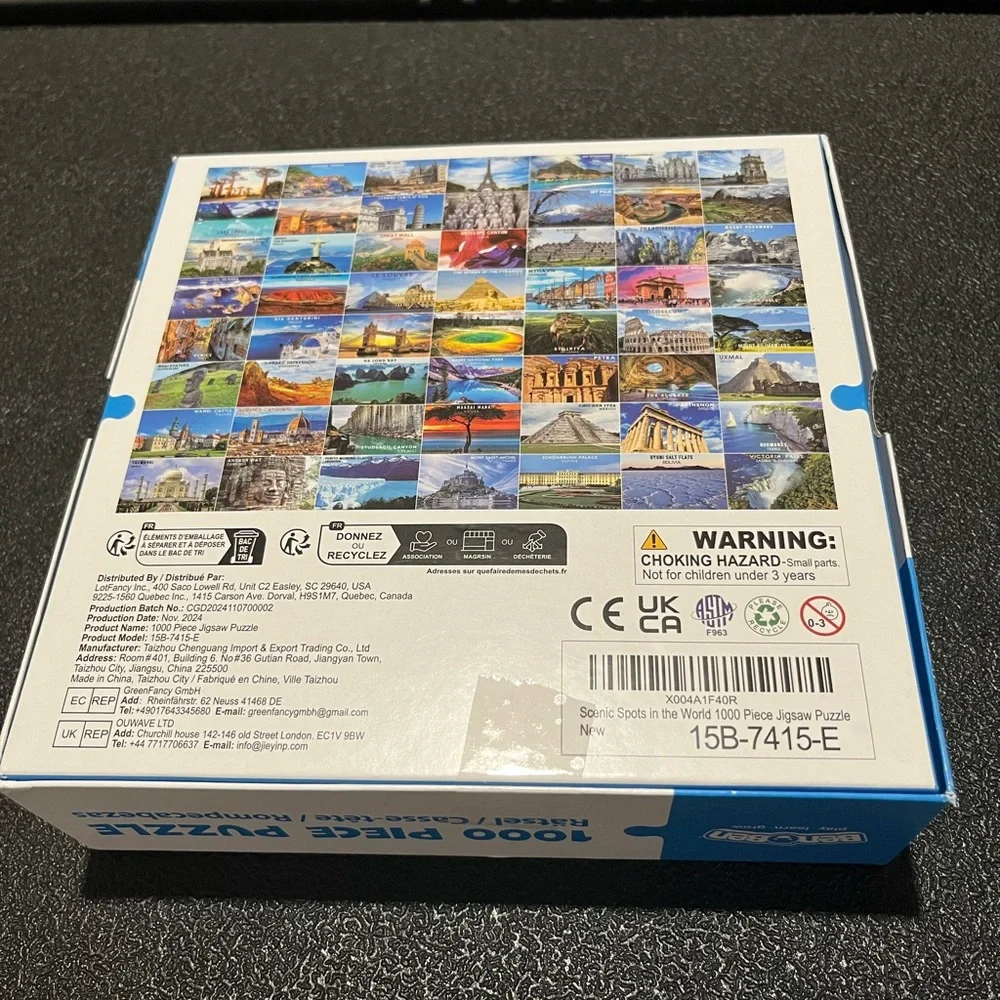 JIGSAW PUZZLES- 1,000 & 275 Pieces - Picture 6 of 6